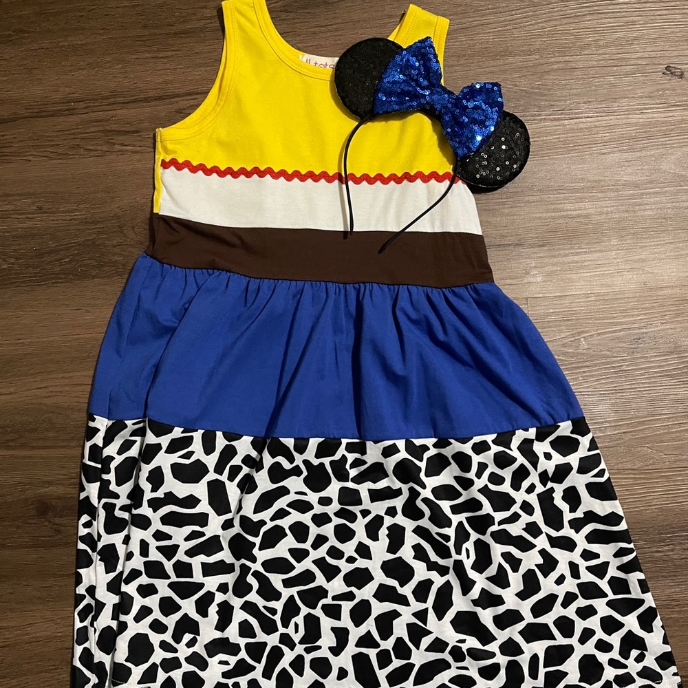 Boutique Woody dress with ears